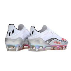 Chuteira Campo Molhado SG Adidas F50 Primeknit Elite Pack Branco