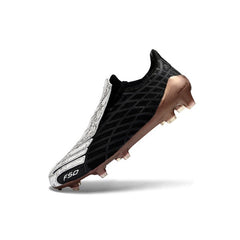 Chuteira Campo FG Adidas F50 Spider Preta, Branca e Bronze