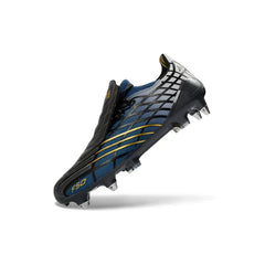 Chuteira Campo Molhado SG Adidas F50 Spider Dourada, Branca e Preta