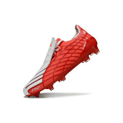 Chuteira Campo FG Adidas F50 Spider Vermelha e Branca