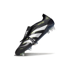 Chuteira Campo Molhado SG Adidas Predator 25 Elite Preta e Cinza