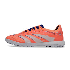 Chuteira Society TF Adidas Predator 25 Elite Pack Coral Blaze