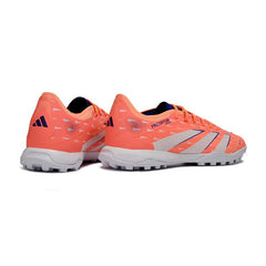 Chuteira Society TF Adidas Predator 25 Elite Pack Coral Blaze