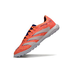 Chuteira Society TF Adidas Predator 25 Elite Pack Coral Blaze