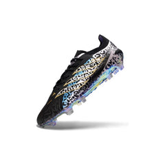 Chuteira Campo FG Adidas Predator 26 Elite Preta e Prateada