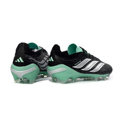 Chuteira Campo FG Adidas Predator 26 Elite Preta, Branca e Verde