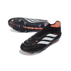 Chuteira Campo FG Adidas Predator 26 Elite Sem Cadarço Pack Immortal DNA
