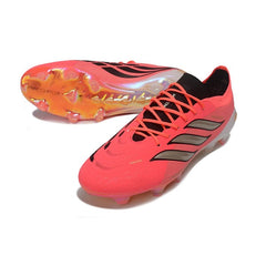Chuteira Campo FG Adidas Predator 26 Elite Rosa e Preto
