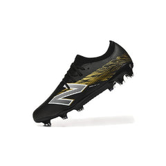 Chuteira Campo FG New Balance Furon Team V8 Preta e Dourada