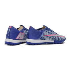 Chuteira Society TF Nike Air Zoom Mercurial Superfly 11 Elite Azul, Rosa e Branco