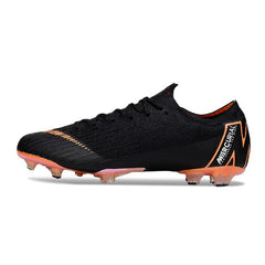 Chuteira Campo FG Nike Air Zoom Mercurial Vapor 12 Elite Preta e Laranja