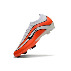 Chuteira Campo FG Nike Air Zoom Mercurial Vapor 16 Elite Cinza e Laranja
