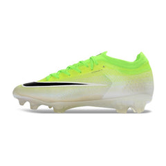 Chuteira Campo FG Nike Air Zoom Mercurial Vapor 17 Elite Verde Claro, Preto e Branco