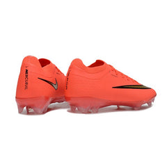 Chuteira Campo FG Nike Air Zoom Mercurial Vapor 17 Elite Laranja e Dourada