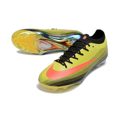 Chuteira Campo FG Nike Air Zoom Mercurial Vapor 17 Elite Amarela e Preta
