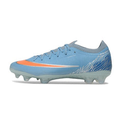 Chuteira Campo FG Nike Air Zoom Mercurial Vapor 17 Elite Light Azul e Branco