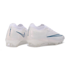 Chuteira Campo FG Nike Air Zoom Mercurial Vapor 17 Elite Branco e Azul