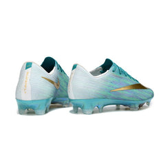 Chuteira Campo FG Nike Air Zoom Mercurial Superfly 11 Elite Azul-Clara e Branca