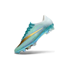 Chuteira Campo FG Nike Air Zoom Mercurial Superfly 11 Elite Azul-Clara e Branca
