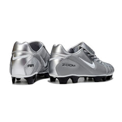 Chuteira Campo FG Nike Air Zoom Total 90 III Cinza e Prateada