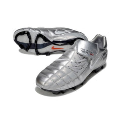 Chuteira Campo FG Nike Air Zoom Total 90 III Prateada