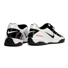 Chuteira Futsal IC Nike Air Zoom Total 90 III Branca e Preta Indoor