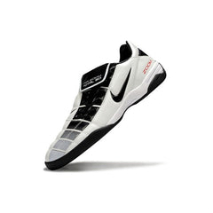 Chuteira Futsal IC Nike Air Zoom Total 90 III Branca e Preta Indoor