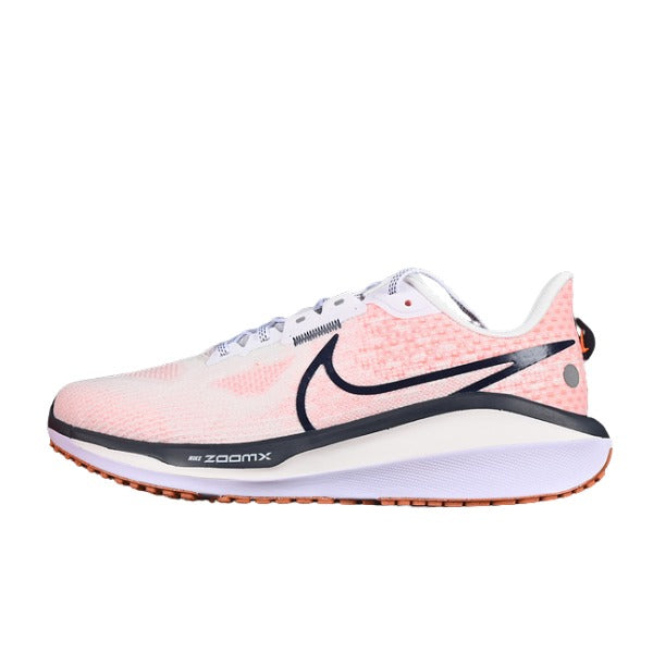 Tênis de Corrida Nike Air Zoom Vomero 17 Branco e Laranja