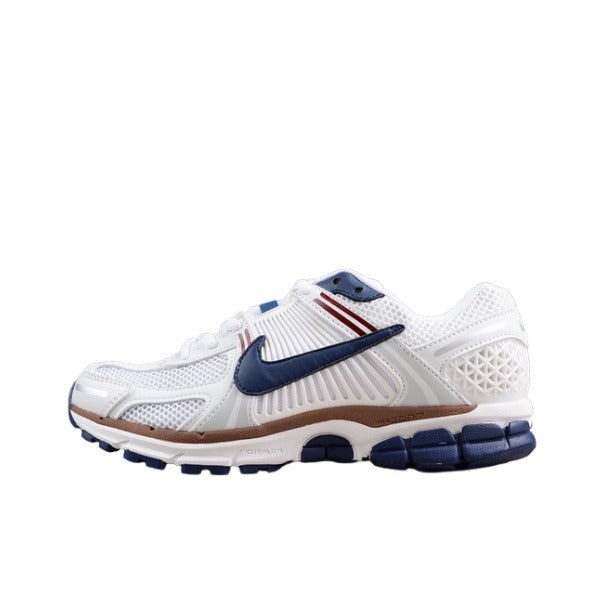 Tênis de Corrida Nike Air Zoom Vomero 5 Branco e Dark Azul