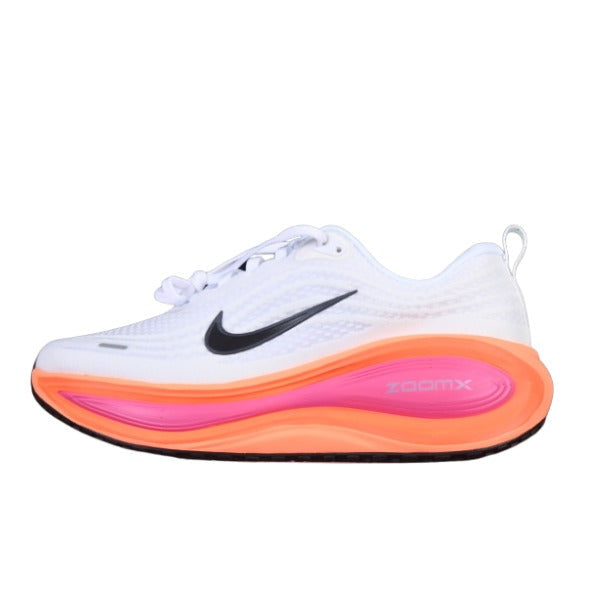 Tênis de Corrida Nike Air Zoom Vomero Plus Branco e Laranja/Rosa