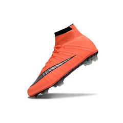 Chuteira Campo FG Nike Mercurial Superfly 4 Elite Rosa-Salmão