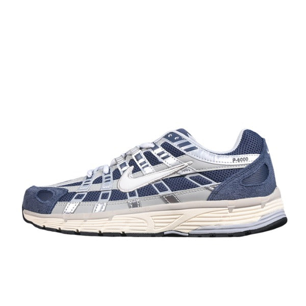 Tênis de Corrida Nike P-6000 Azul e Cinza