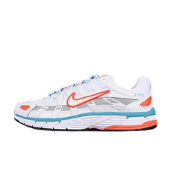 Tênis de Corrida Nike P-6000 Prateado e Laranja