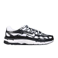Tênis de Corrida Nike P-6000 Branco e Preto