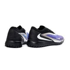 Chuteira Society TF Nike Phantom 6 Elite Preta e Roxa