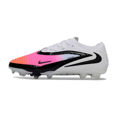 Chuteira Campo FG Nike Phantom 6 Elite Preta, Branca e Rosa