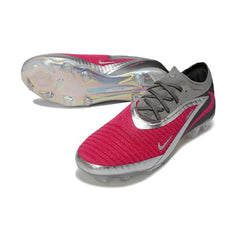 Chuteira Campo FG Nike Phantom 6 Elite Cinza, Prateada e Rosa