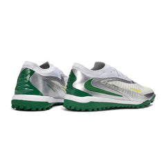 Chuteira Society TF Nike Phantom 6 Elite Prateado e Verde
