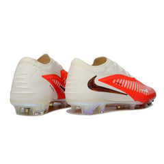 Chuteira Campo FG Nike Phantom 6 Elite Branca e Laranja