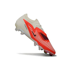 Chuteira Campo FG Nike Phantom 6 Elite Branca e Laranja
