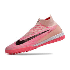 Chuteira Society TF Nike Phantom GX Elite DF Rosa