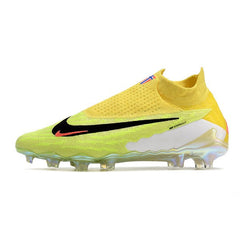Chuteira Campo FG Nike Phantom GX Elite DF Amarela Pack Haaland Force 9