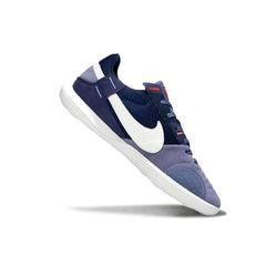 Chuteira Futsal IC Nike Streetgato Azul e Branca