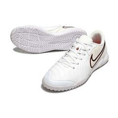 Chuteira Futsal IC Nike Tiempo 10 Legend Academy Pack Chromatic Preta Indoor