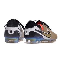 Chuteira Campo FG Nike Tiempo 10 Legend Elite Toque Dourado