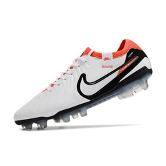 Chuteira Campo FG Nike Tiempo 10 Legend Elite Pack Ready Preta e Branca