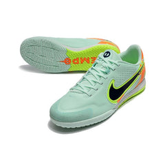 Chuteira Futsal IC Nike Tiempo Legend 9 Elite Pack Bonded Azul e Branca
