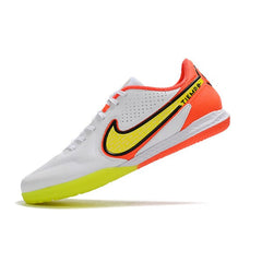 Chuteira Futsal IC Nike Tiempo Legend 9 Elite Pack Motivation Azul e Branca