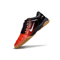Chuteira Futsal IC Nike Total 90 III Preta e Vermelha