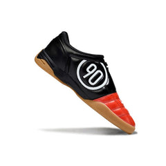 Chuteira Futsal IC Nike Total 90 III Preta e Vermelha